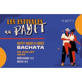 Les Estivales au Rayet - Soirée Bachata