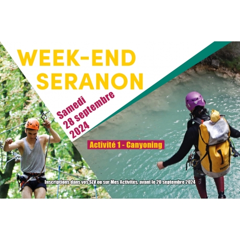 Week-end à Séranon - Samedi 28 septembre