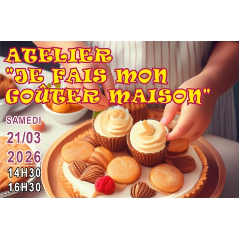 Atelier "Je fais mon goûter maison"