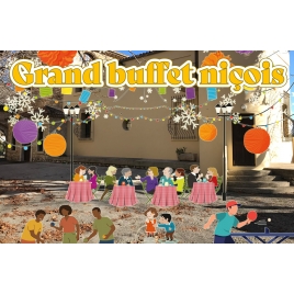 Buffet niçois au Rayet