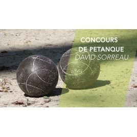 Concours pétanque David Sorreau